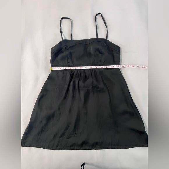Women's Sz 0 CAbi Black COY CAMI Adjustable Spaghetti Strap Tank Style 102 - Picture 3 of 9